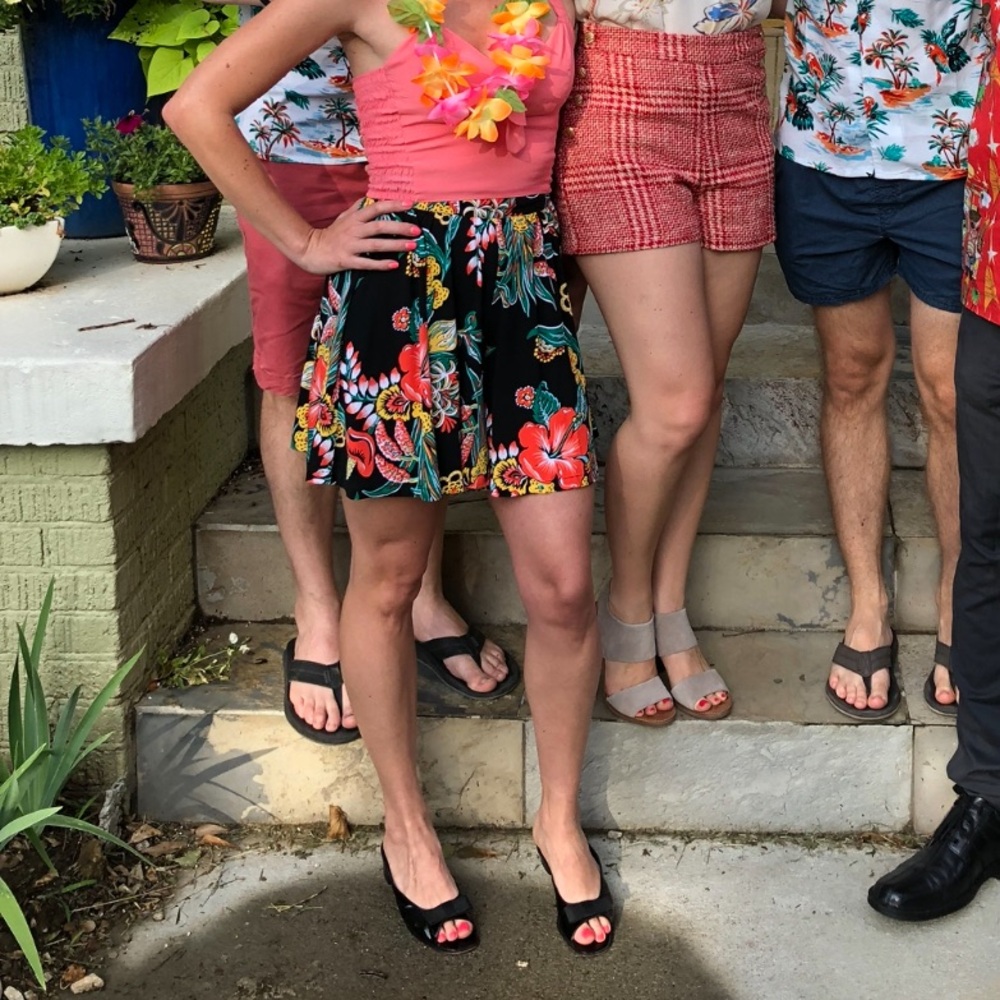 Hawaiian floral skort 🌺